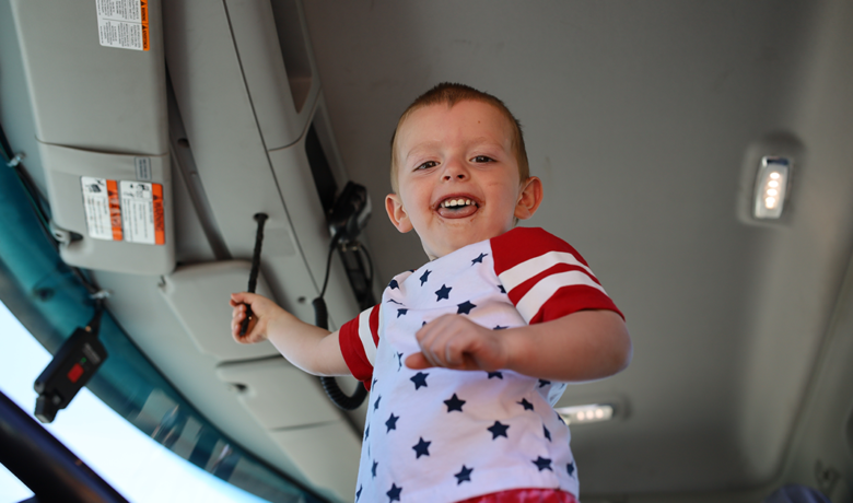 Big Trucks Lead to Even Bigger Smiles