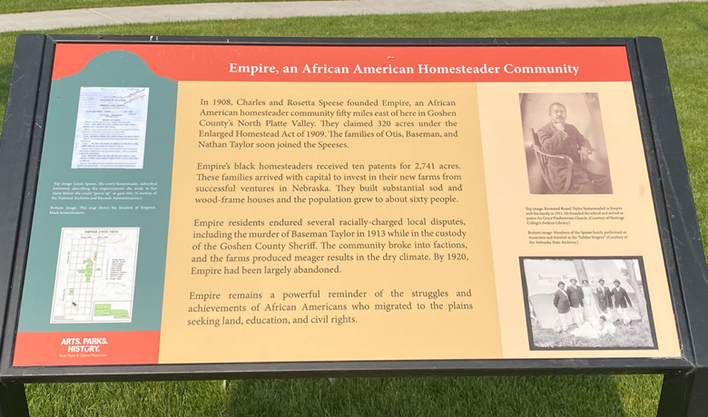 New Historical Marker Near Wheatland Recognizes African American Homesteaders