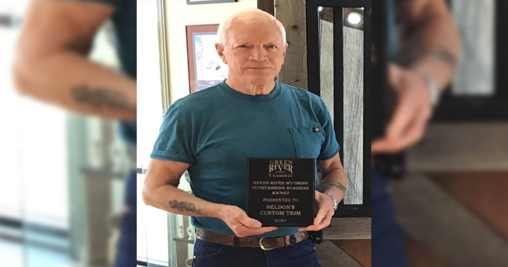 Neldon’s Custom Trim Named as Green River’s 2020 Outstanding Business