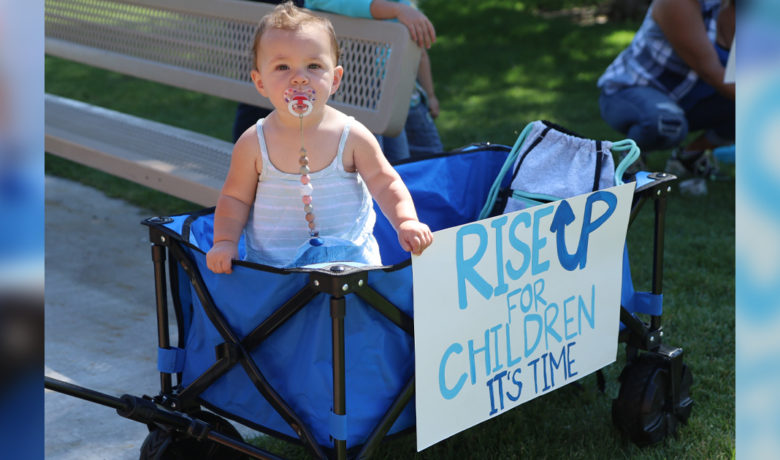 Community Supports Worldwide “Rise Up For Children” Day