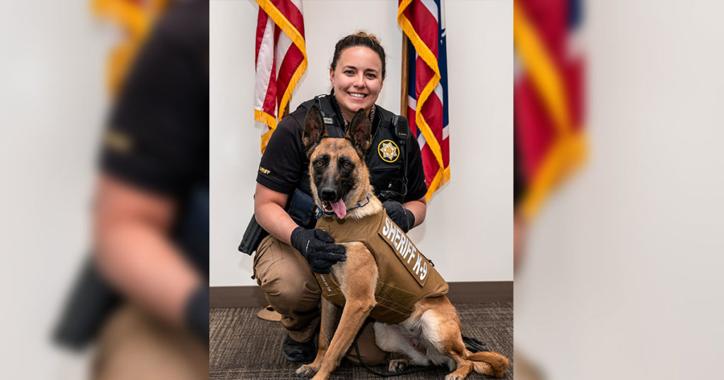 Body Armor Given to Sweetwater County Sheriff’s Office K-9