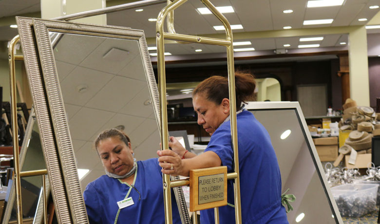 Remodeling Project Allows Hotel Employees to Work Through COVID-19 Shutdown