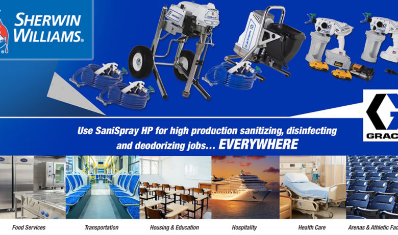 Sherwin-Williams Offering Sanitation Equipment