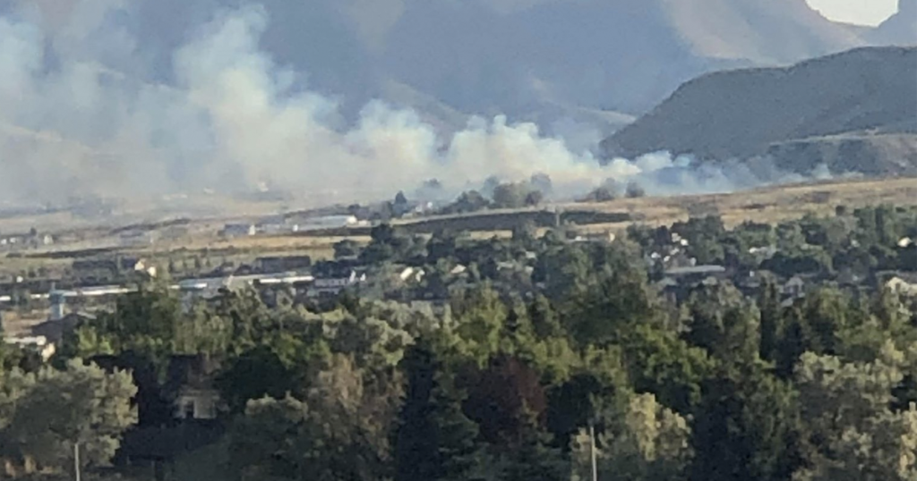 Fire Under Control Behind Volcic Trailer Park