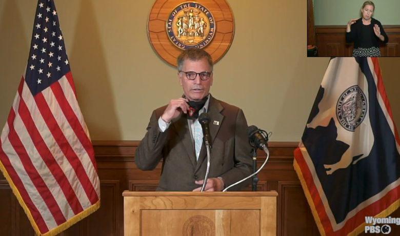 Governor Gordon Encourages Face Coverings but Says He Will Not Mandate Them Statewide