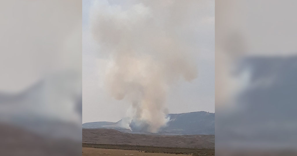 Black Butte Fire Contained; Crews Mopping Up Hot Spots Today