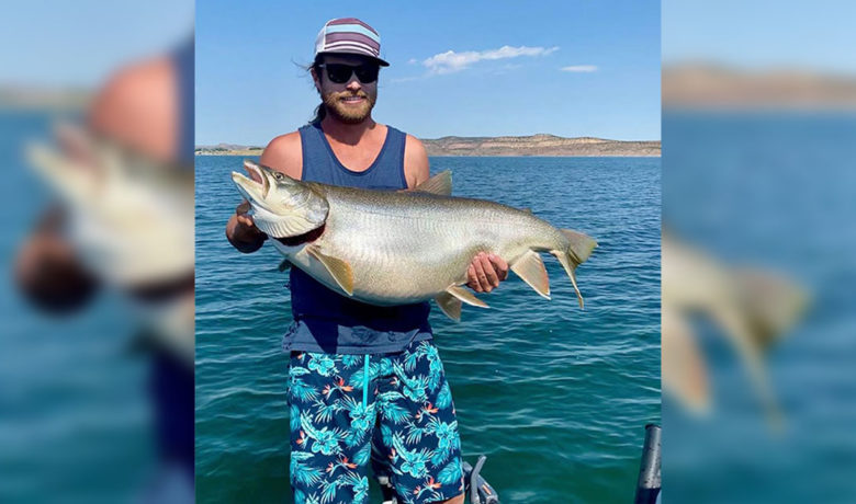 Record Breaking 53-pound Lake Trout Caught at Flaming Gorge Reservoir