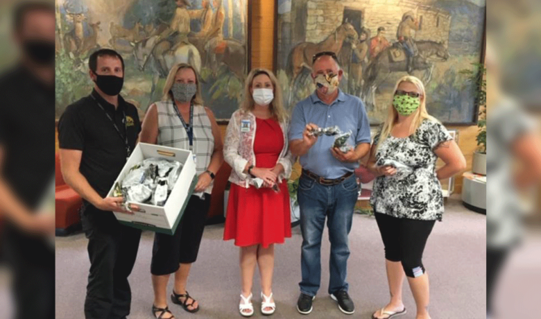 Genesis Alkali Donates PPE to Rock Springs High School and Jr. High and Farson High School