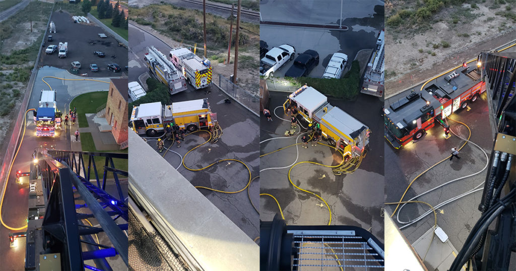Joint Training Exercise Conducted by Rock Springs Fire and Fire District #1