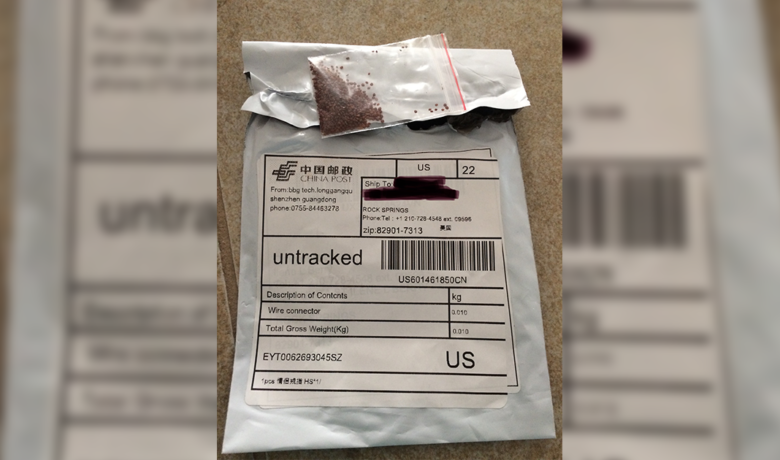Strange Seeds From China Show up in Local Woman’s Mailbox
