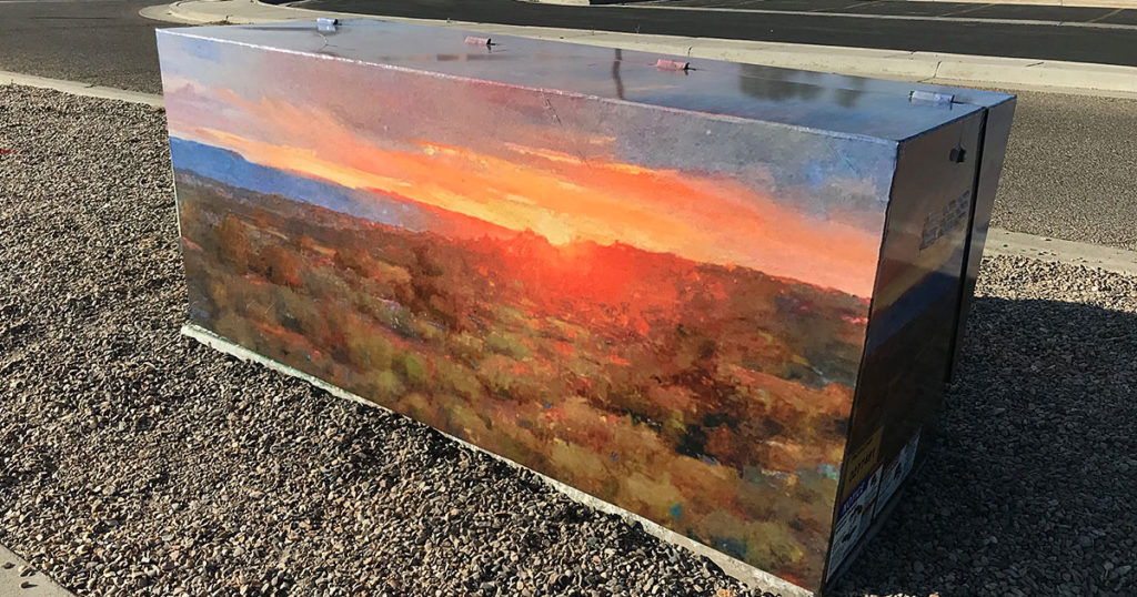 Wrapping the Community in Art, One Box at a Time - SweetwaterNOW