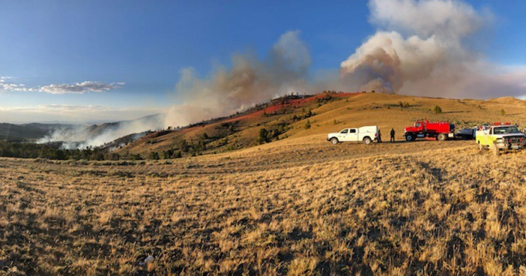 Fire Crews Focus on Structure Protection as Bradley Fire Grows to 1,600 Acres