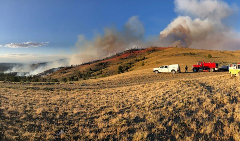 Fire Crews Focus on Structure Protection as Bradley Fire Grows to 1,600 Acres
