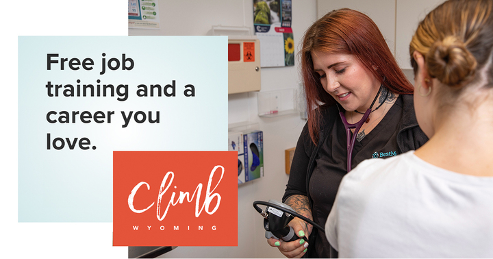 Climb Wyoming is Offering Free Certified Nursing Assistant (CNA) Training for Sweetwater Area Single Moms