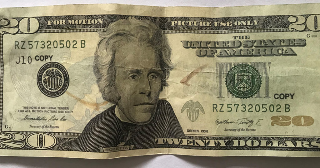 Counterfeit Money Used at Green River Business