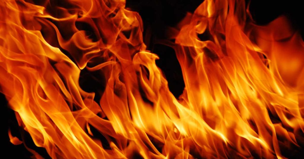 Vehicle Fire Caused by Kids Playing With Matches