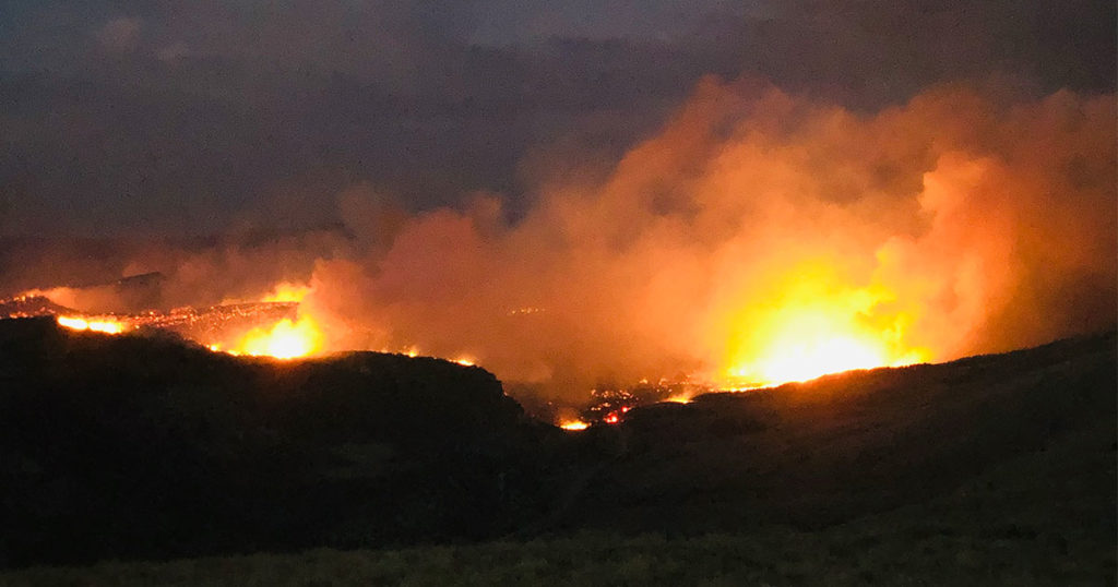 Richard Mountain Fire Grows to 6,500 Acres; Zero Percent Contained