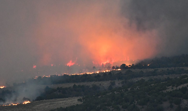 Richard Mountain Fire 40 Percent Contained