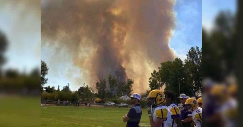 7,500-Acre Hanna Fire Stopped outside City Limits, Residents Can Safely Return Sunday