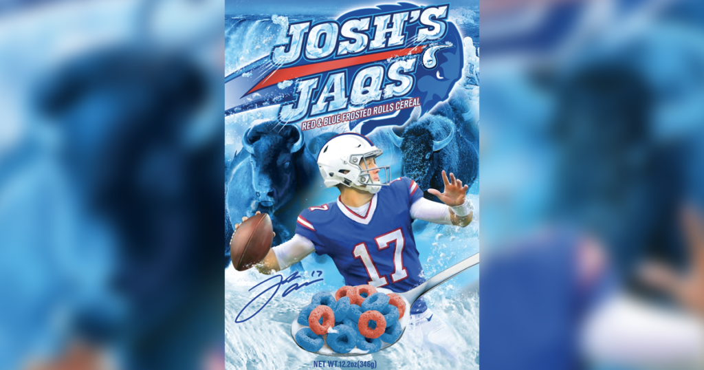 Former Wyoming QB Josh Allen Gets His Own Cereal