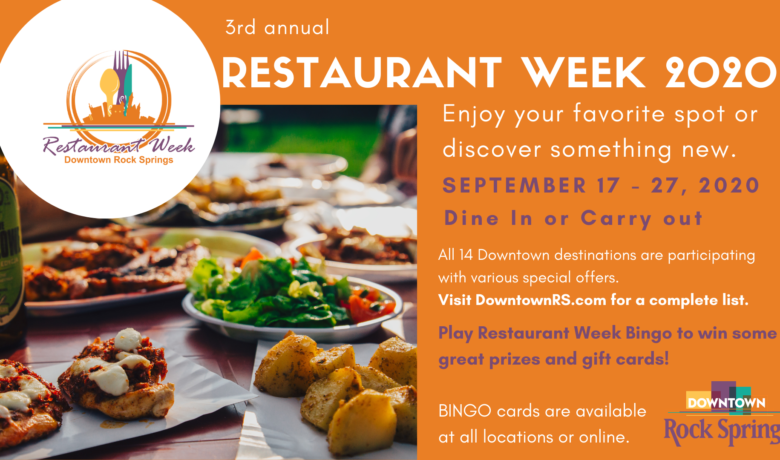 3rd Annual Restaurant Week Set to Showcase Dining in Downtown Rock Springs