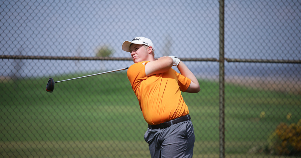 RSHS’ Young Earns Second at 4A West Conference Golf Tournament