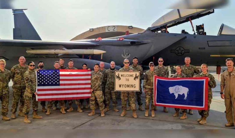 Wyoming Air Guard Unites for Remember Everyone Deployed Friday