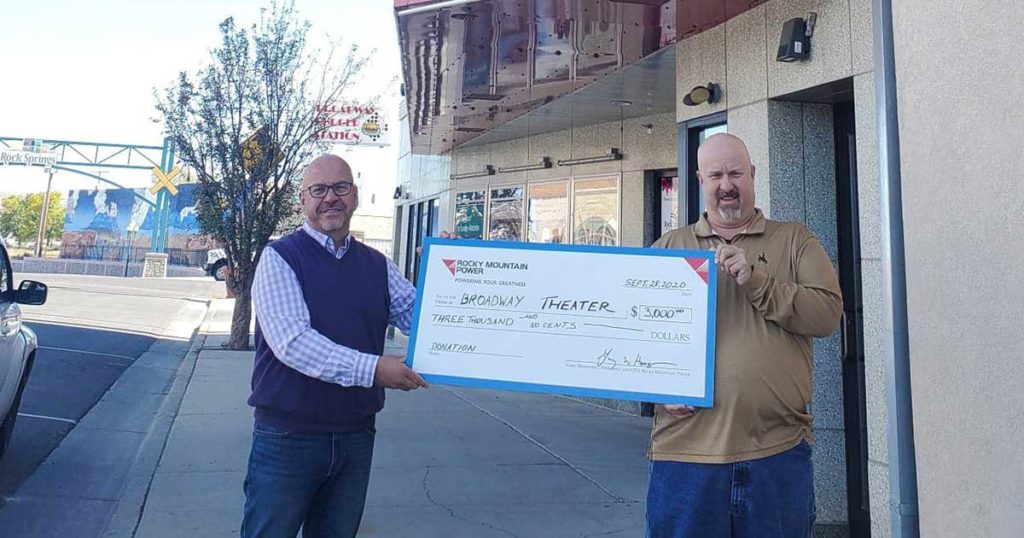 Broadway Theater Receives Funding from Rocky Mountain Power
