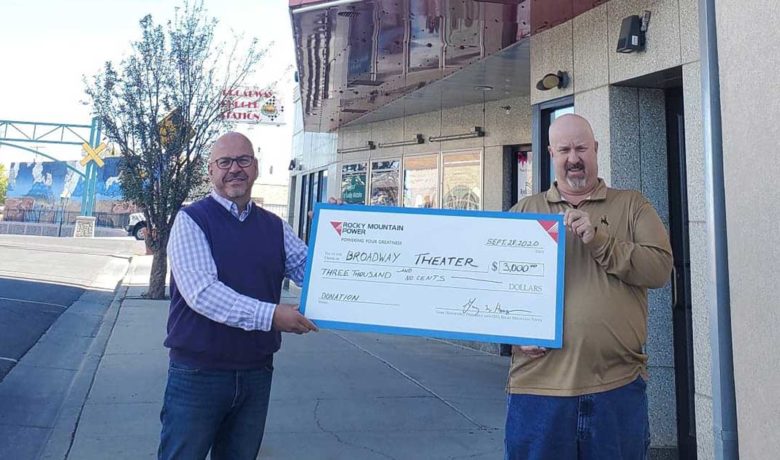 Broadway Theater Receives Funding from Rocky Mountain Power