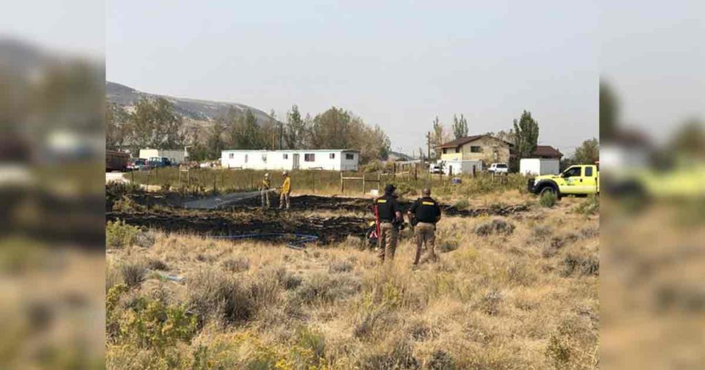 Fire Crews Quickly Extinguish Brush Fire Near Stassinos Ranch