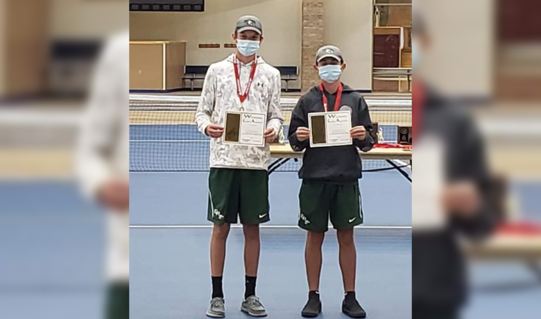 Wolves’ Cordova, Friel, Win Championship at State Tennis
