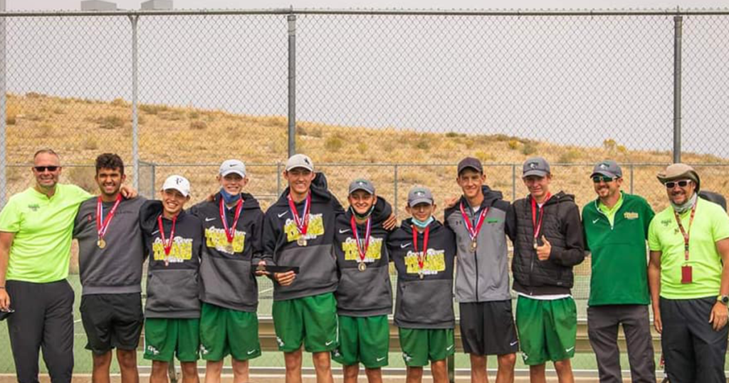 Wolves Win Regional Tennis Title, Crown Nine All-Conference Players