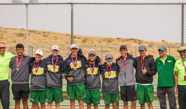 Wolves Win Regional Tennis Title, Crown Nine All-Conference Players
