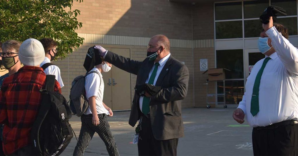 School Districts Address Mask Enforcement in Schools