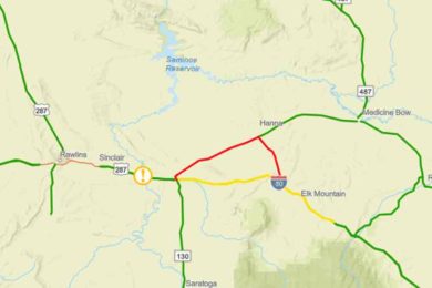 Wildfire in Carbon County Closes Areas Off of I-80 This Afternoon