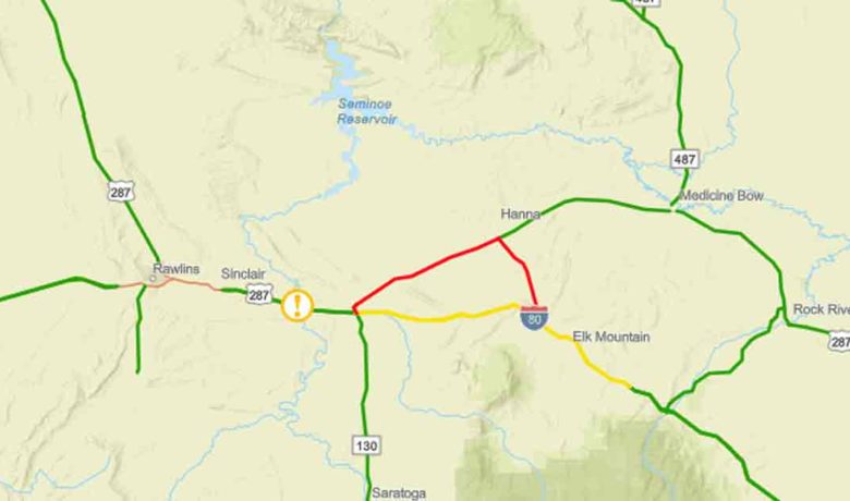 Wildfire in Carbon County Closes Areas Off of I-80 This Afternoon