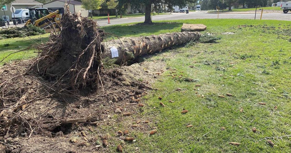 Street Sweepers Start Work in Green River as Clean Up Effort Continues