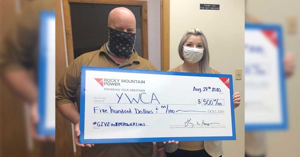 YWCA Receives Donation for “Give to Empower Lives” Campaign