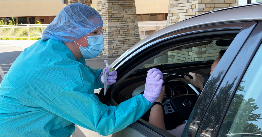 Drive-Thru Swab Station Hours to Changed at Sweetwater Memorial