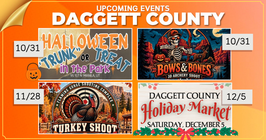 Grab Your Calendar! These Daggett County Events Are Coming Up