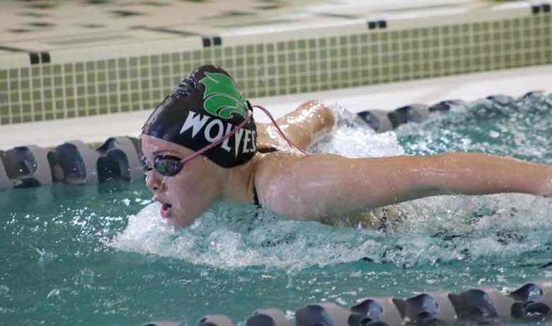 Green River Lady Wolves Swim Hard Saturday