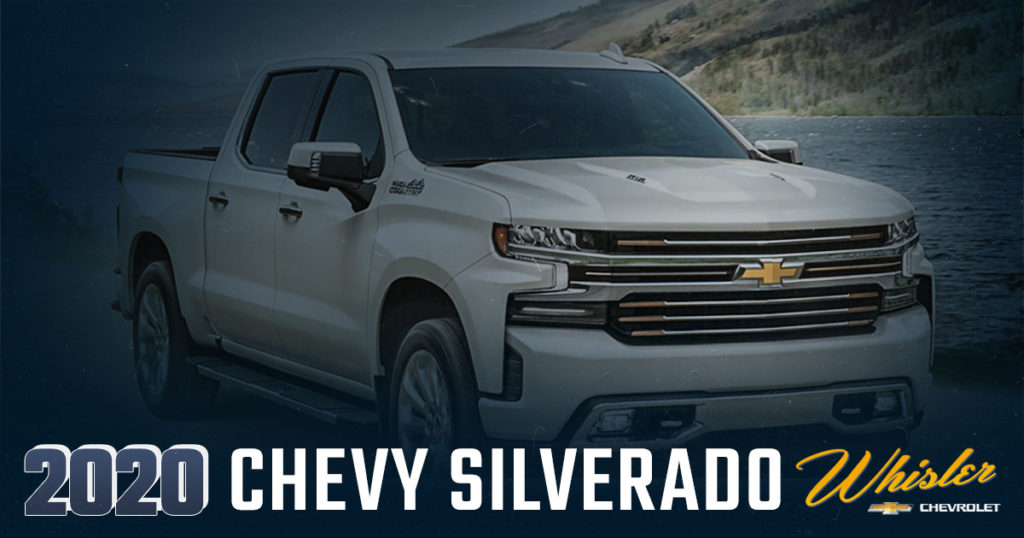 Save $5,000 off MSRP on a NEW 2020 Chevy Silverado at Whisler