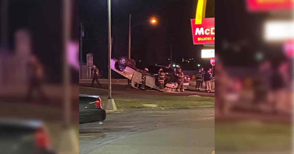 1 Person Injured, 1 Cited after a 3-Vehicle Crash in Green River