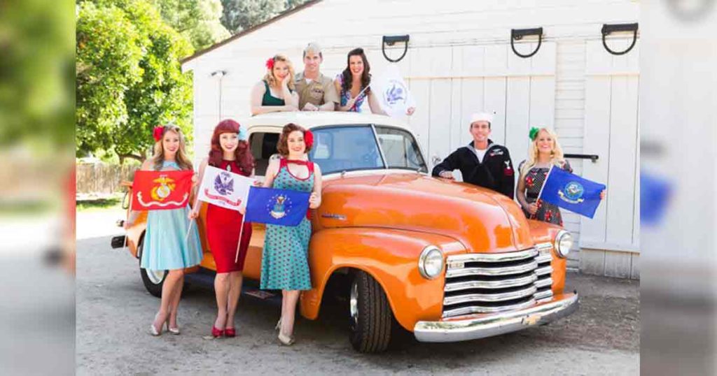 Pin-ups on Tour to Perform in Green River Sunday