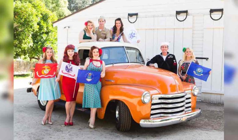 Pin-ups on Tour to Perform in Green River Sunday
