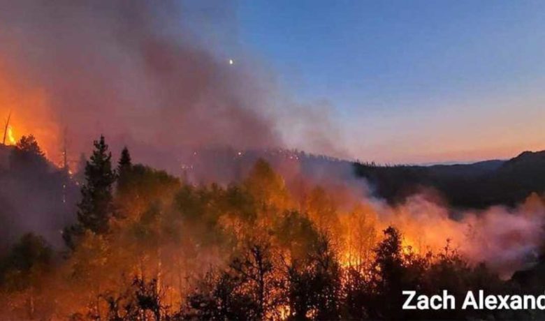 Precipitation Reduces Mullen Fire Activity; Winds Limit Aircraft Operations
