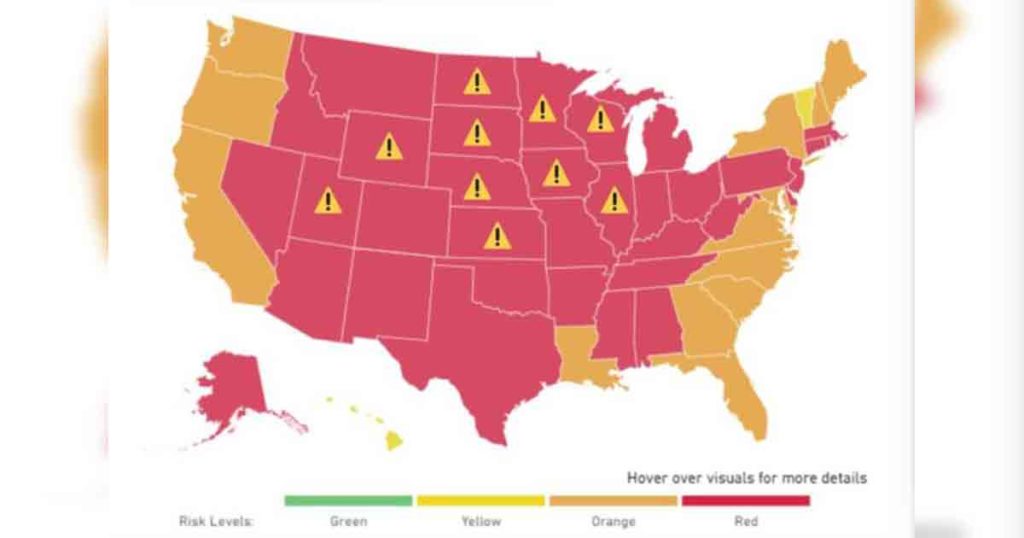 List Suggests Wyoming Is One of the “Riskiest” Places to Travel during COVID-19 Pandemic