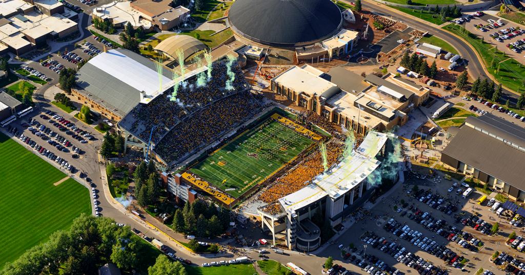 University of Wyoming Reduces Number of Fans Allowed at Athletic Events