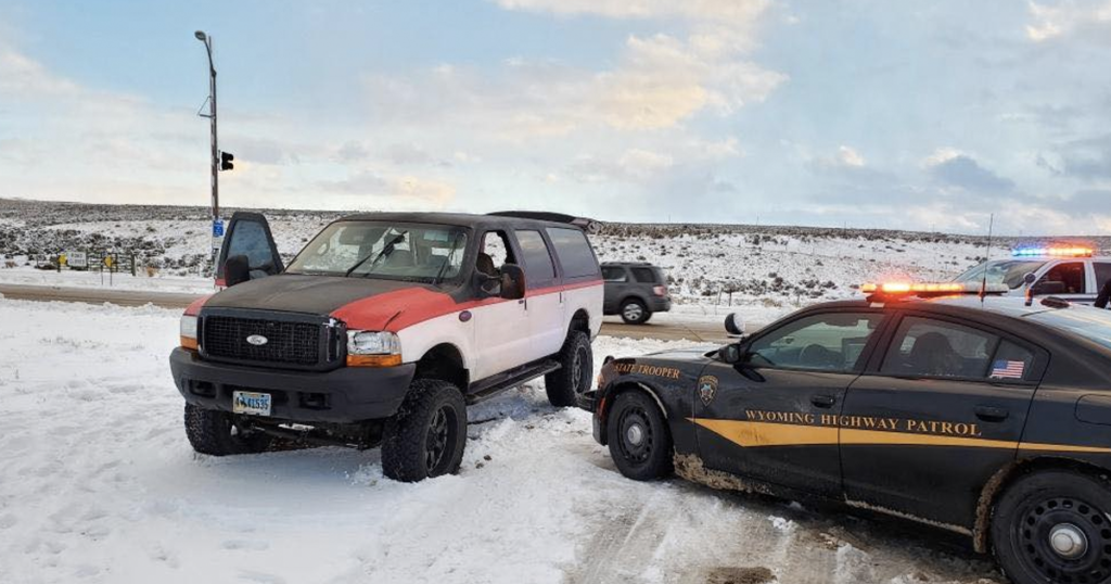 Vehicle Stolen in Downtown Rock Springs; Stopped East of Evanston