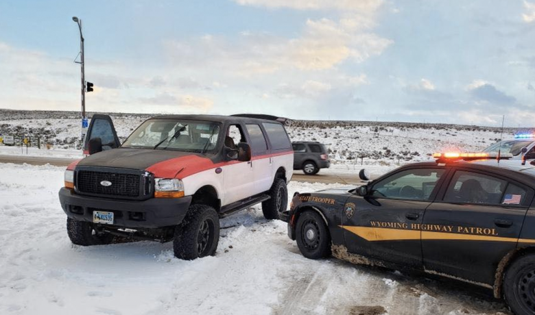 Vehicle Stolen in Downtown Rock Springs; Stopped East of Evanston